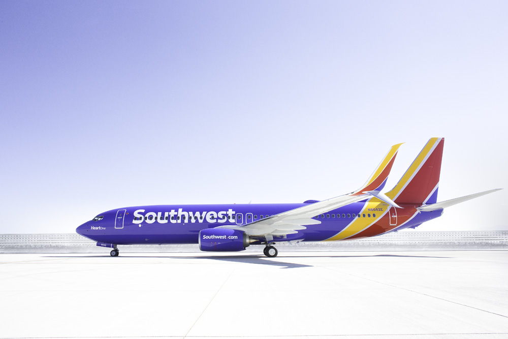 Southwest Airlines Plane Wrap